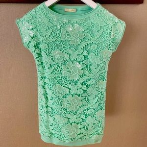 ELSY GIRL MINT GREEN DRESS SZ 8